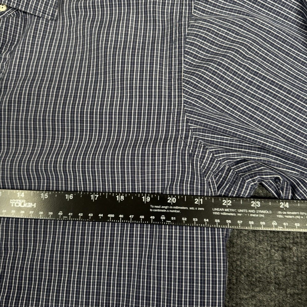 Polo Ralph Lauren Mens Shirt 16/35 Philip Blue French Cuff Long Sleeve Button - Picture 6 of 8